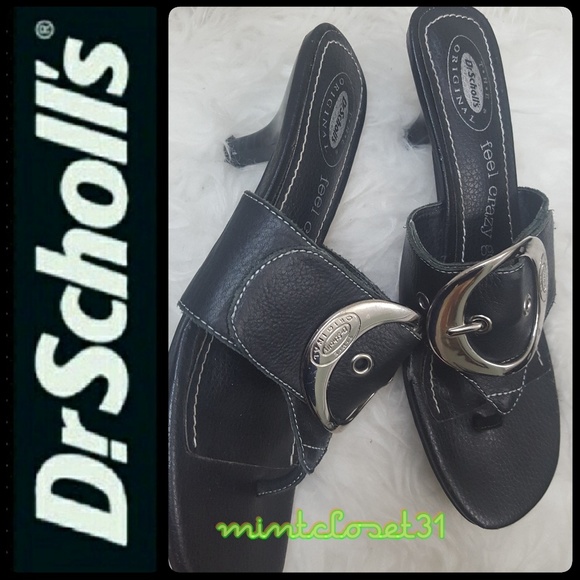 Dr. Scholl's Shoes - Dr. Scholl's Leather Sandal Heels