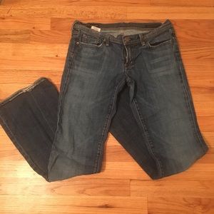 Citizens of Humanity Low Waist Flair Jeans Sz 31