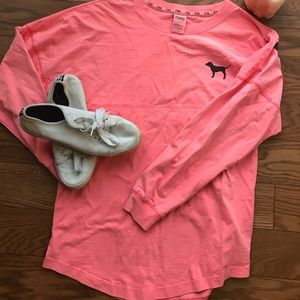 Pink long sleeve Tee shirt