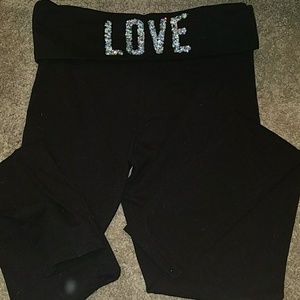 Victoria's secret black leggings