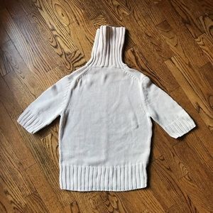 Ann Taylor Half-sleeve Turtle Neck Sweater