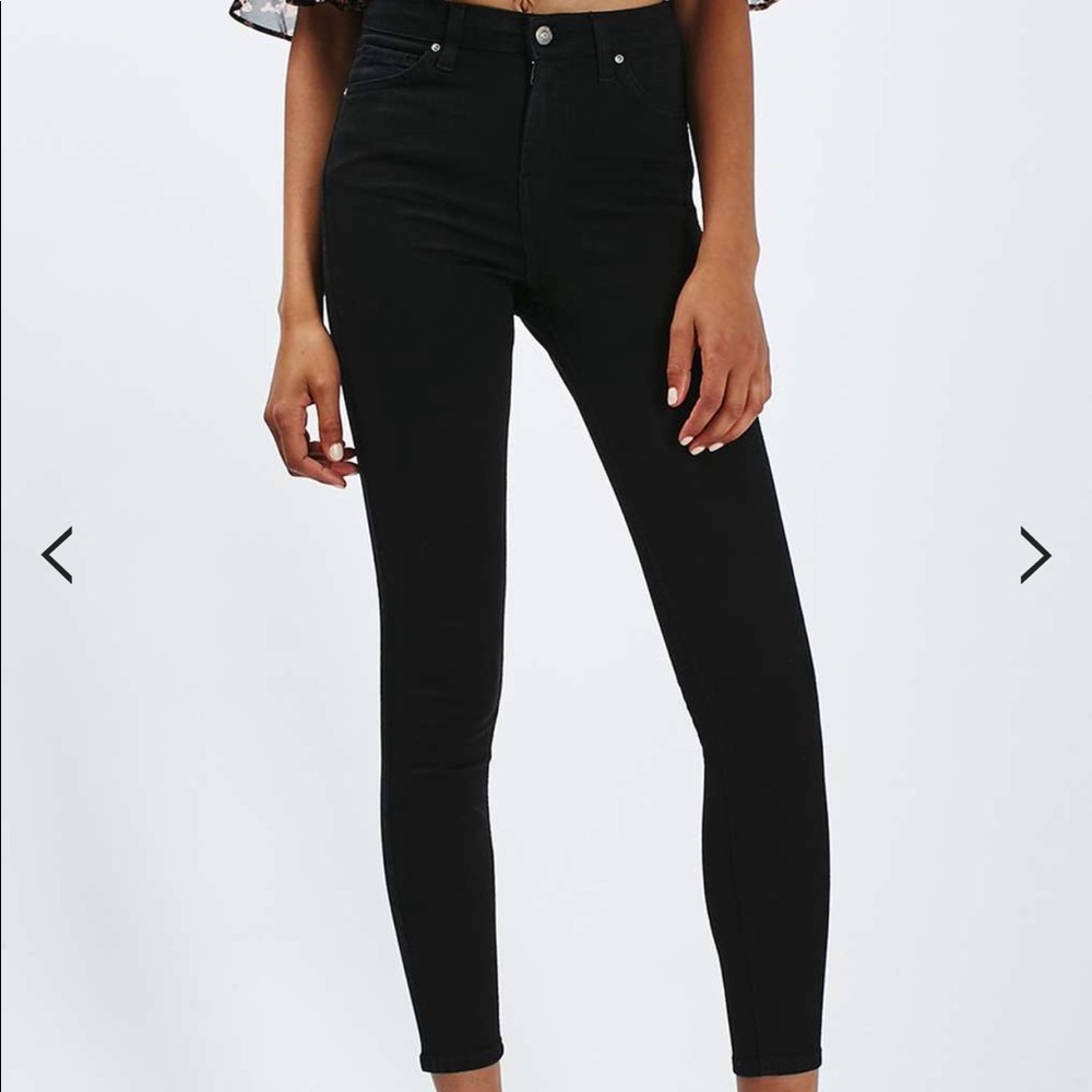 Top Shop Jamie Moto Jeans