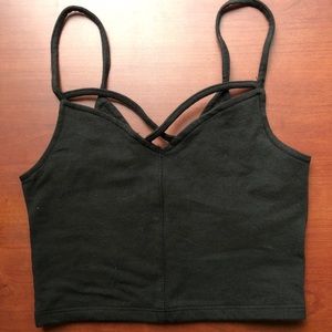 Black Crop Top