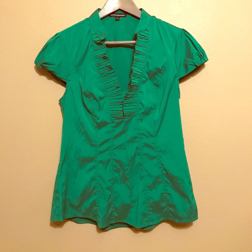 Express Green Blouse