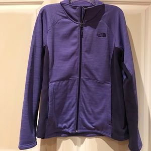 The North Face zip up fleece.