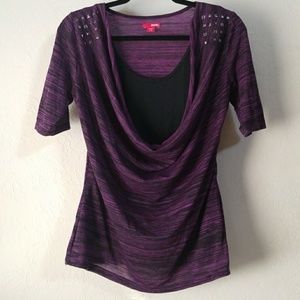 Purple blouse