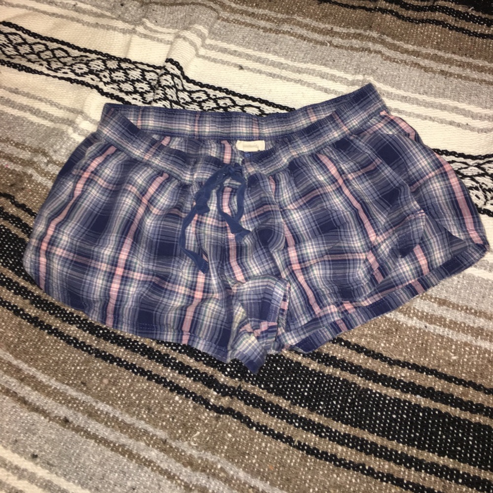 Plaid shorts