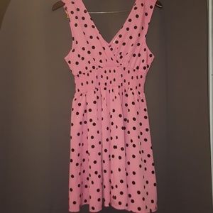 Polka Dot Bright Pink dress