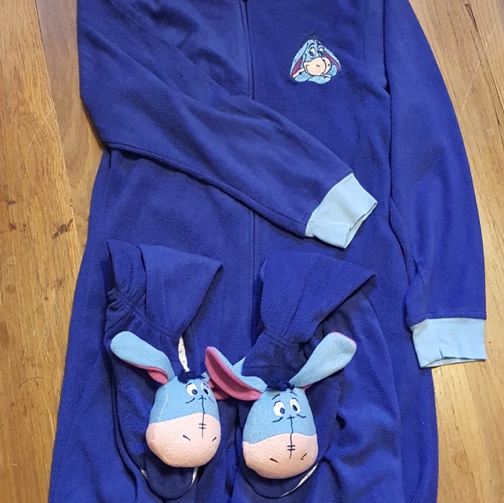 Totally ADORABLE ADULT FEETIE 1pc Jammies (sz Sm)