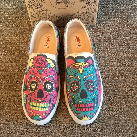 Shoes - Goby Skull Slip-on shoes, size 38, never worn