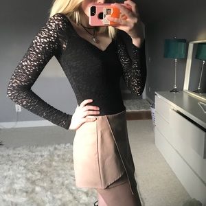 Abercrombie Black Lace Bodysuit