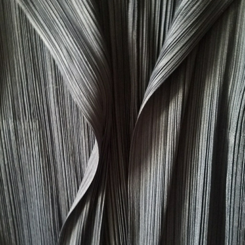 Pleats Please elegant long cardigan