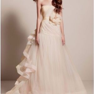 White by Vera Wang Tri-Color Wedding Gown