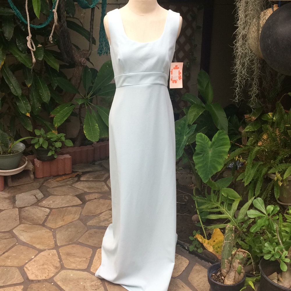 NWT Vintage Mālia baby blue long gown