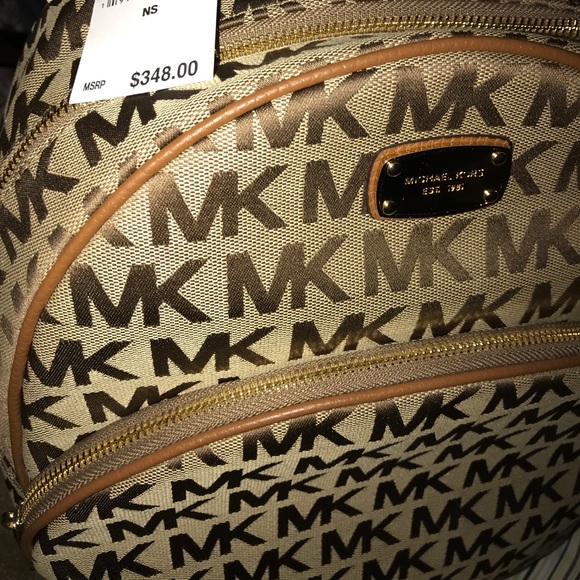 ABBEY LG MICHEAL KORS BACKPACK main image 4