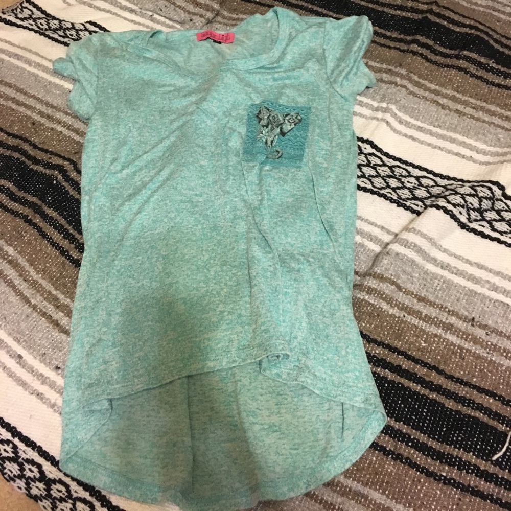 Mint elephant tee - Picture 2 of 2