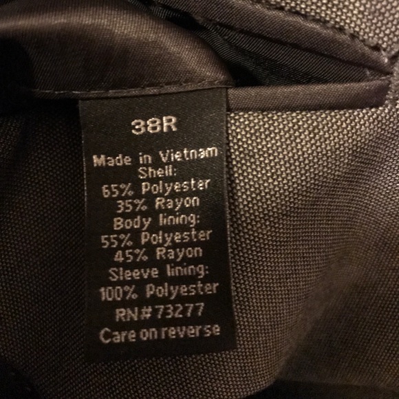 Men’s gray suit jacket - Picture 3 of 3