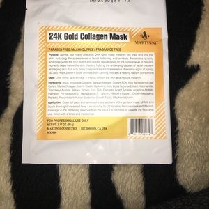 NWT 🖤Martinni 24K ⚱️Gold Collagen Face Mask ✨