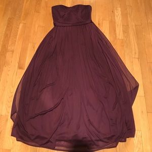 Versa Plum Bridesmaid Dress 40 obo