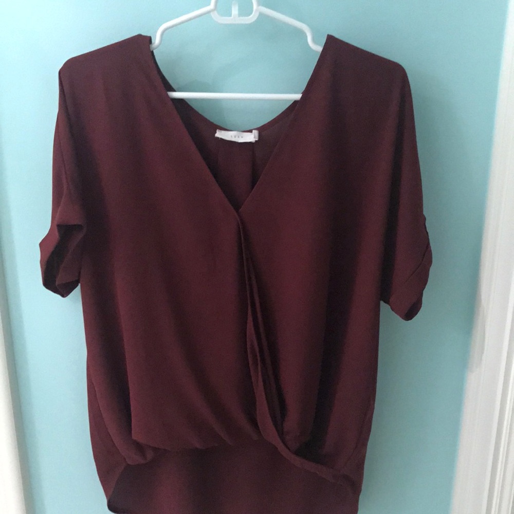 silk vneck