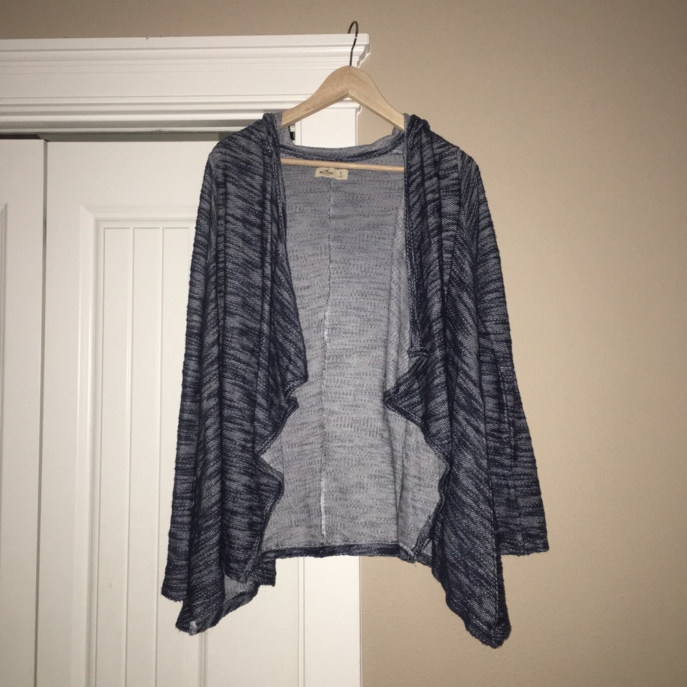 Hollister twill cardigan