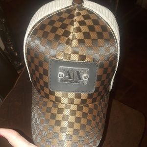 Armani exchange trucker cap