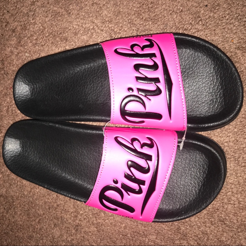Pink sandals