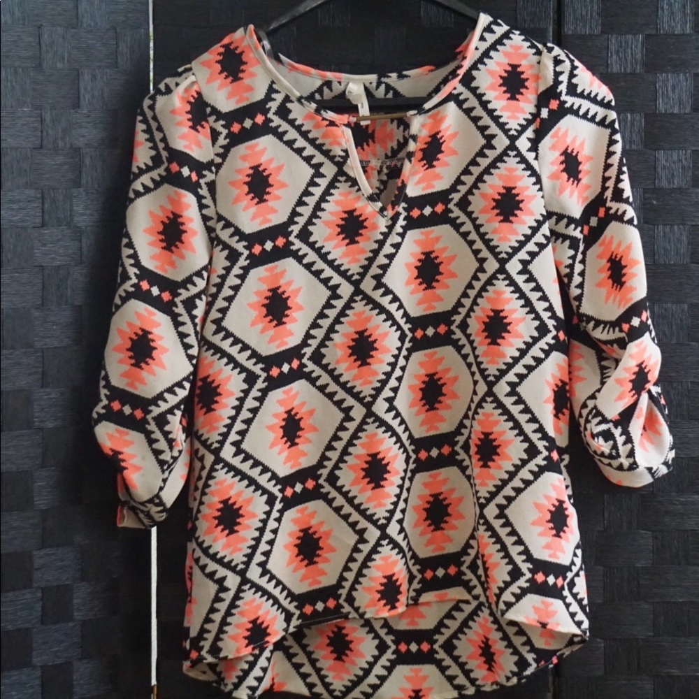 High low blouse