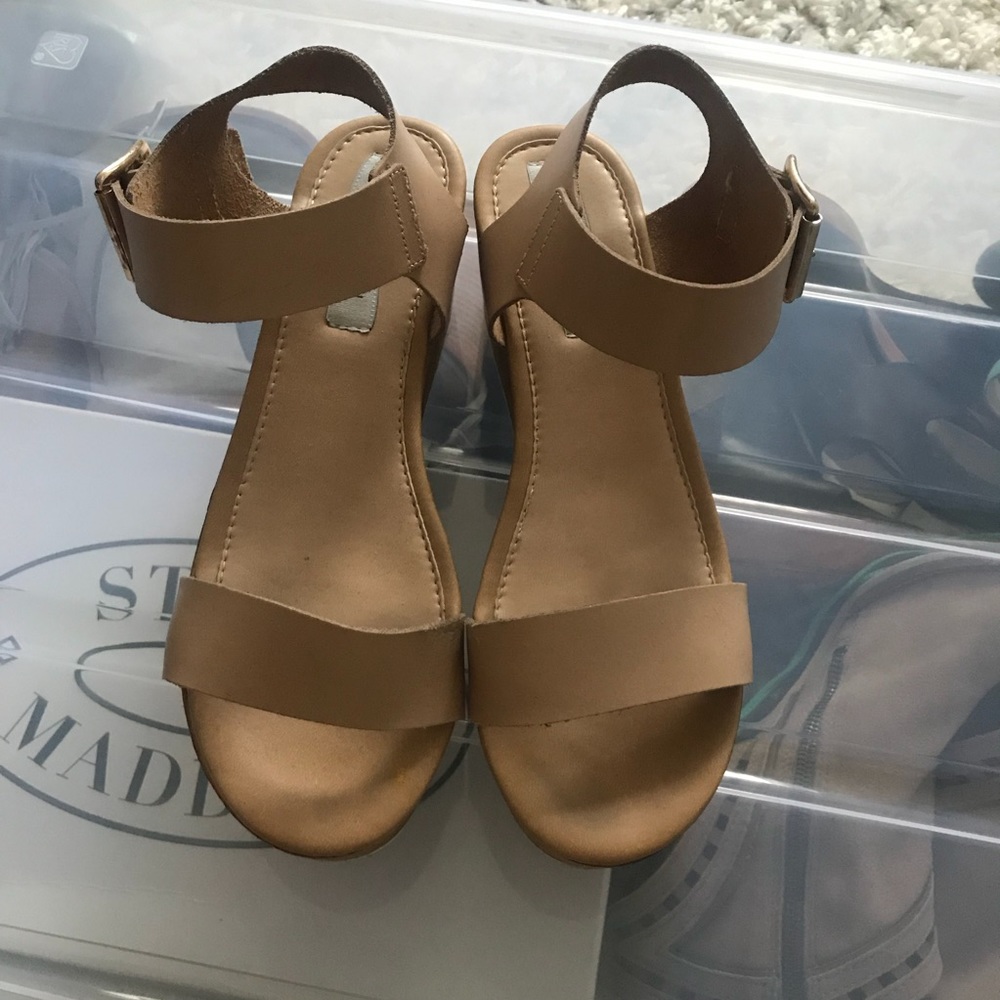 Nude Platform Sandals