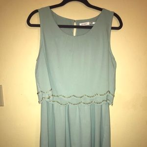 Dress with beaded detail