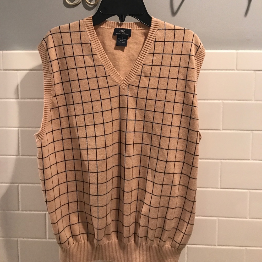 Brooks Brothers 346 Vest. Size large