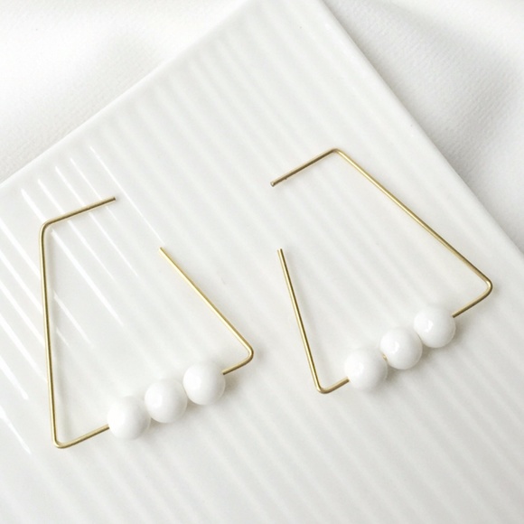Jewelry - Original Design Handmade Brass Wire Earrings