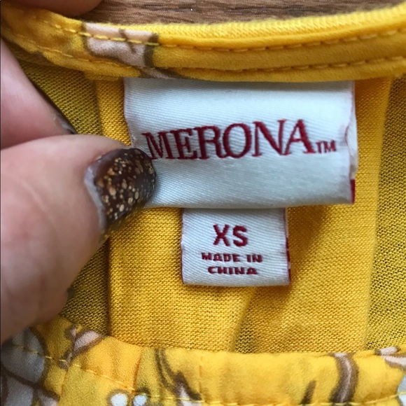 Flirty flowy dressy tank blouse - Picture 2 of 3