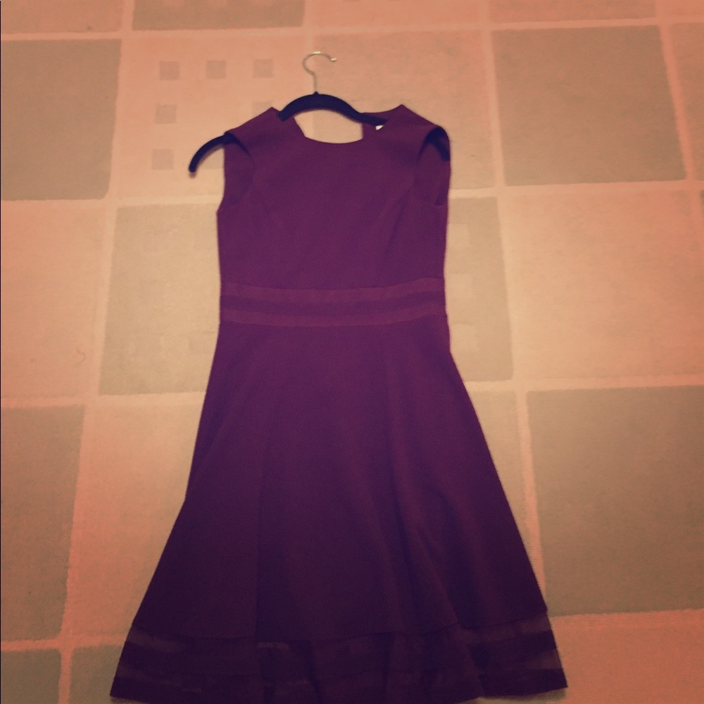Calvin Klein dress Aubergine
