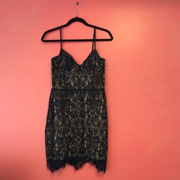 For Love & Lemons black vika mini dress - Picture 2 of 3