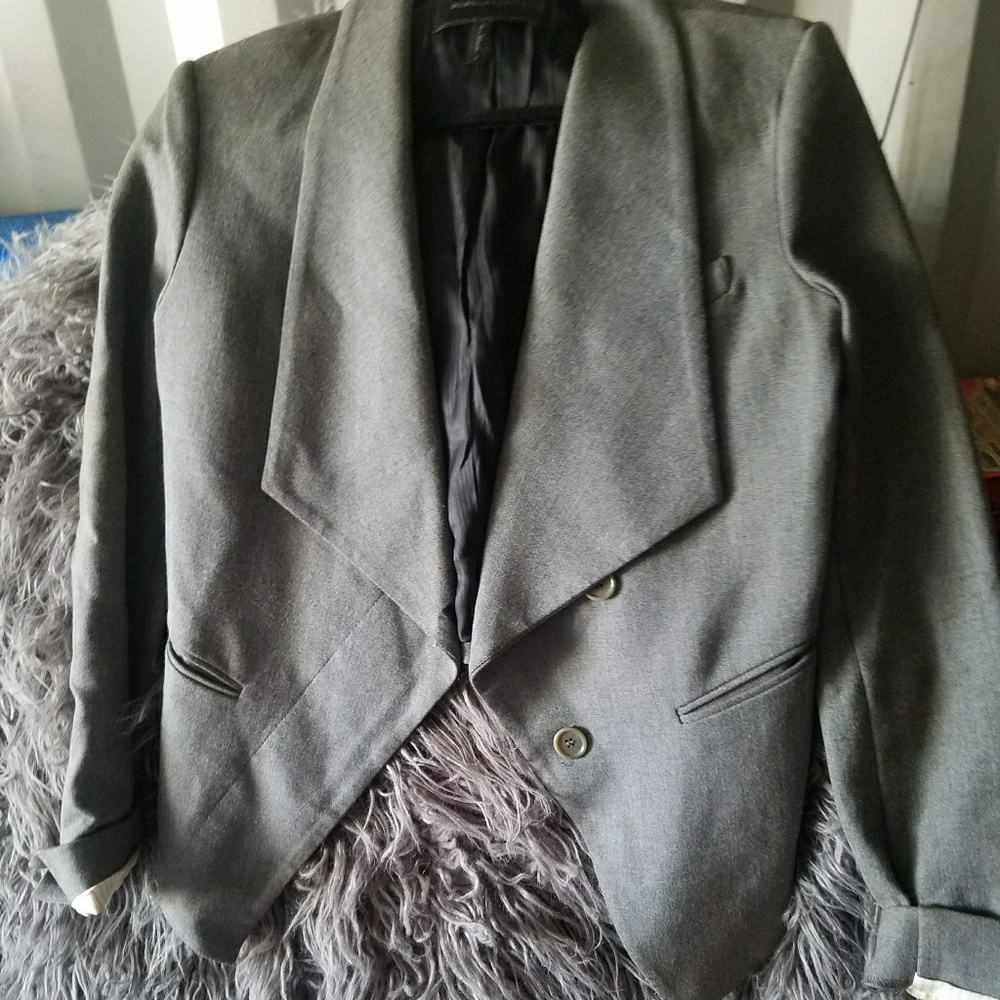 BCBG MaxAzria asymmetrical blazer