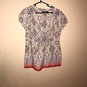 Eddie Bauer 100% cotton women's designer blouse