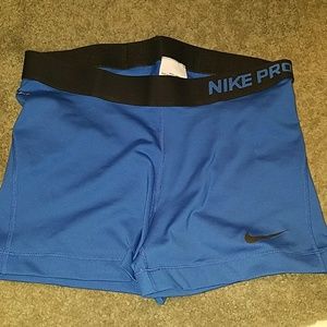 Nike pro compression shorts