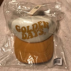 Billabong “golden days” hat