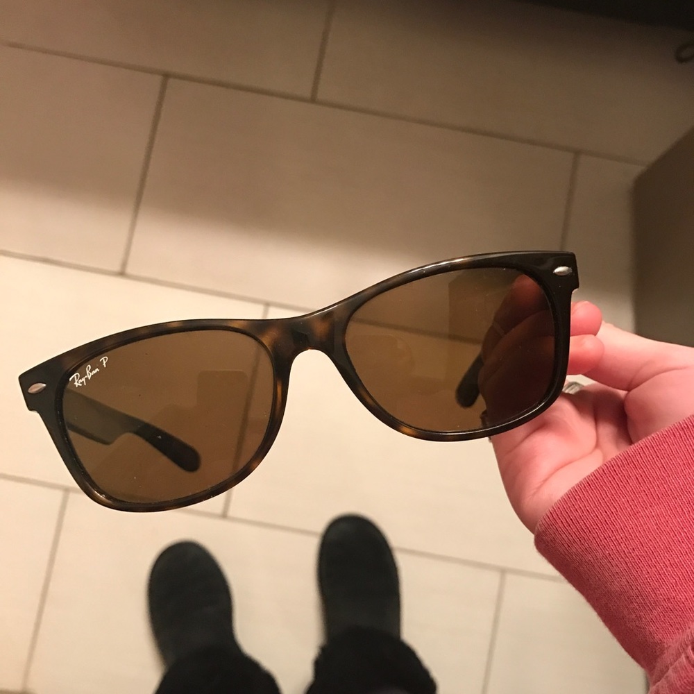 Polarized Tortoise Shell Wayfarer Raybans