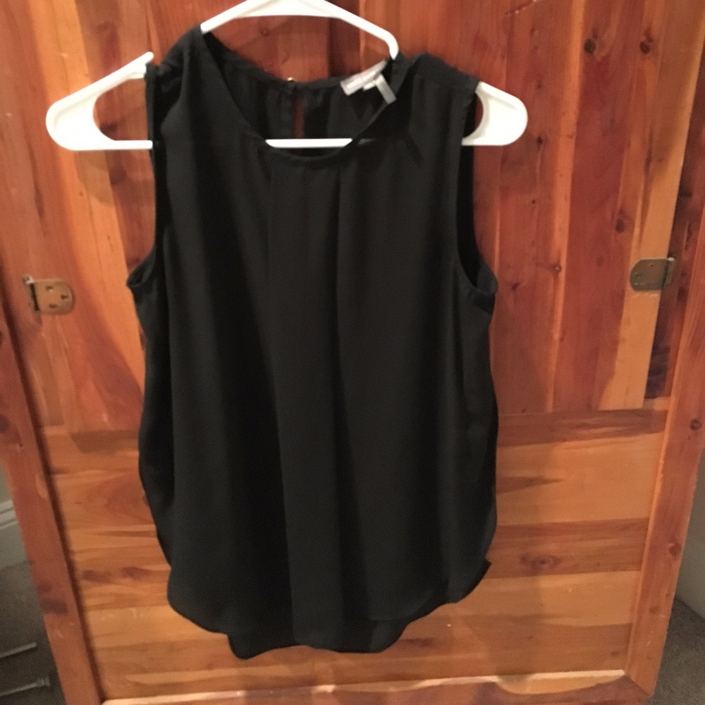 Black tanktop blouse