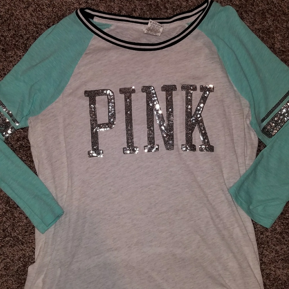 Pink bling shirt