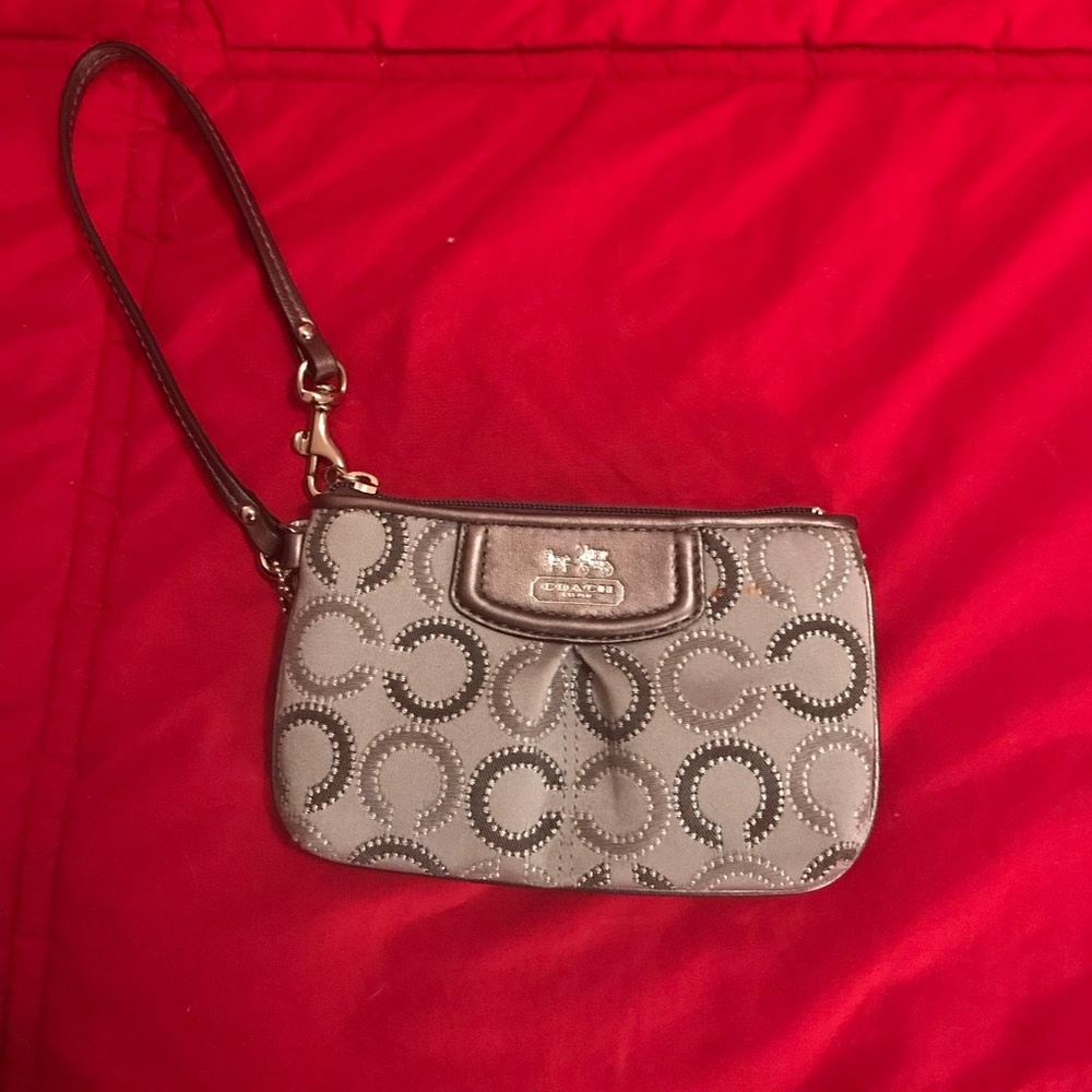 Authentic Coach wristlet
