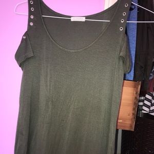 Olive green shirt