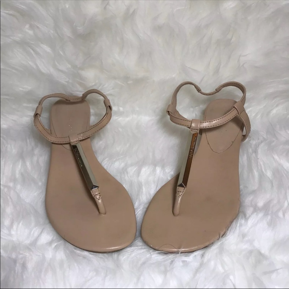 BCBGeneration Cream Thong Sandal