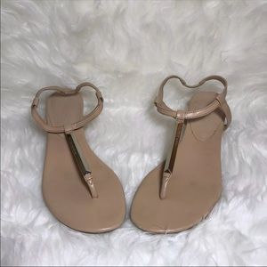 BCBGeneration Cream Thong Sandal