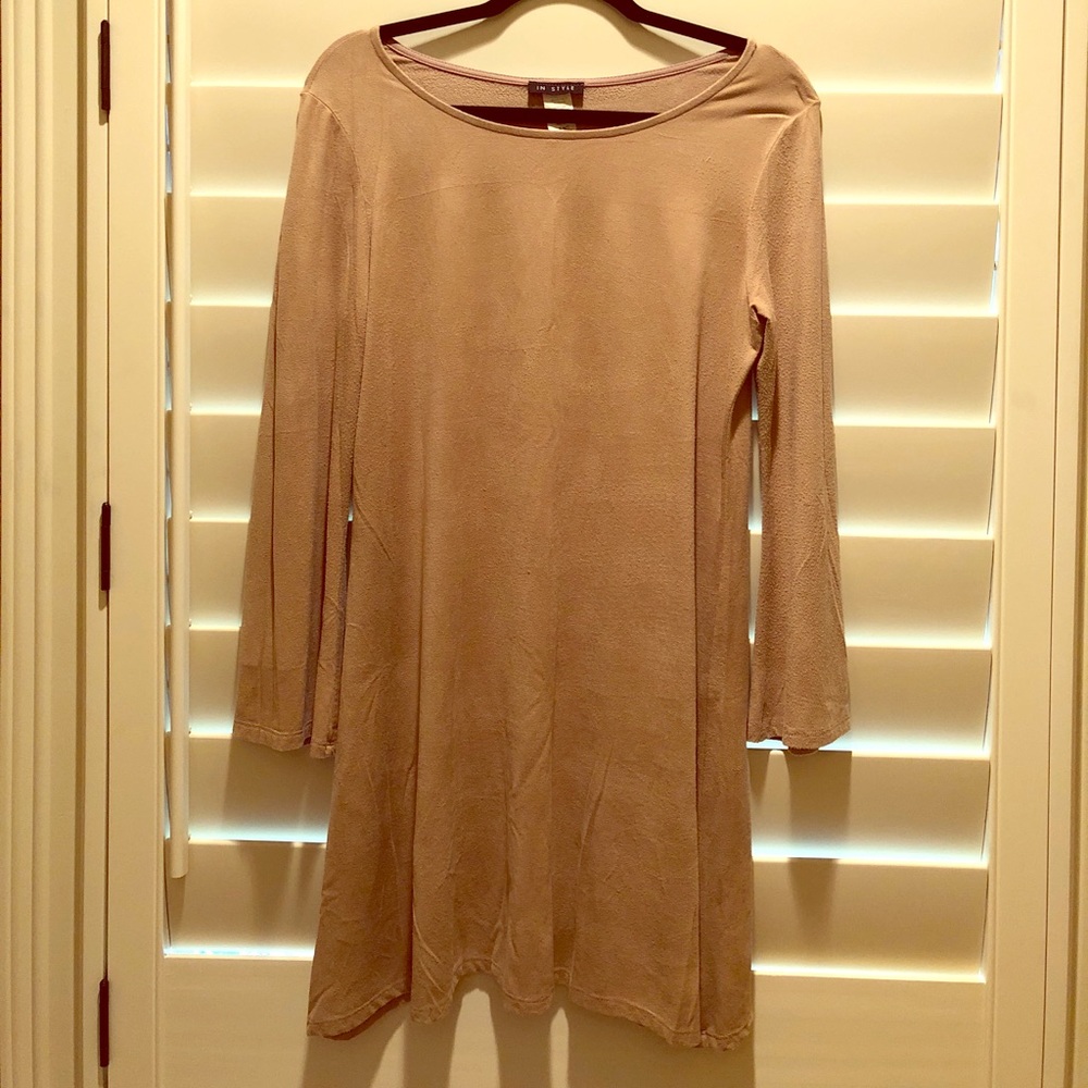 Tan Suede Dress