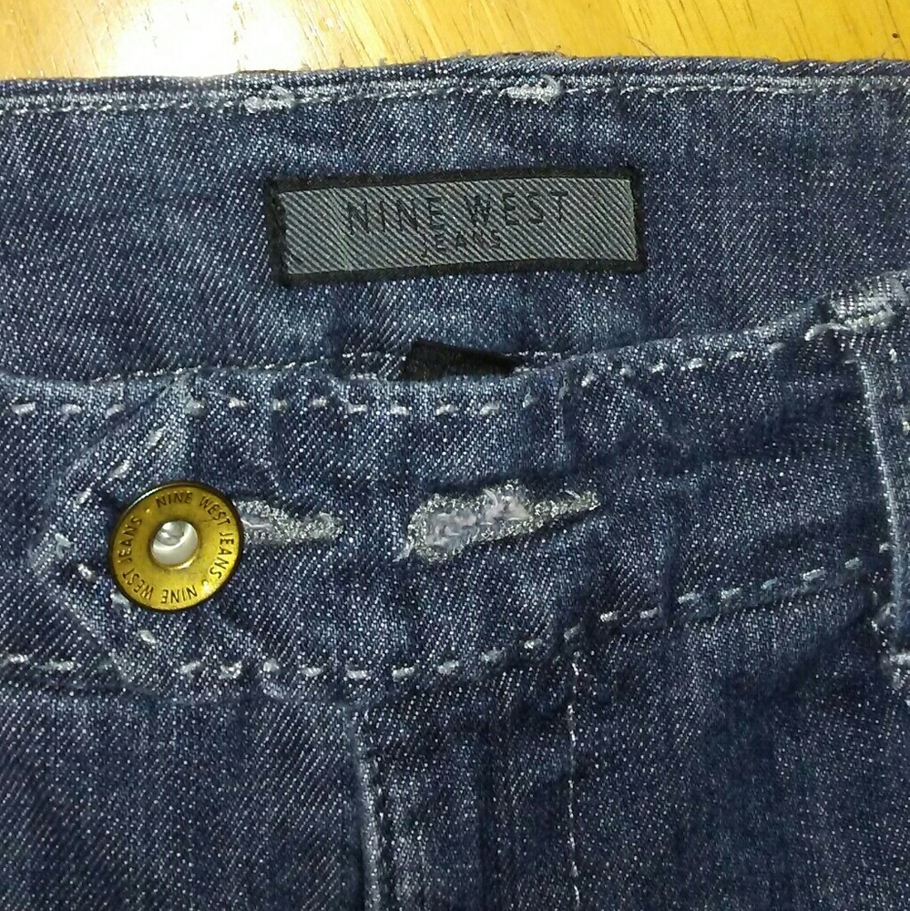 Nine West jean walking shorts