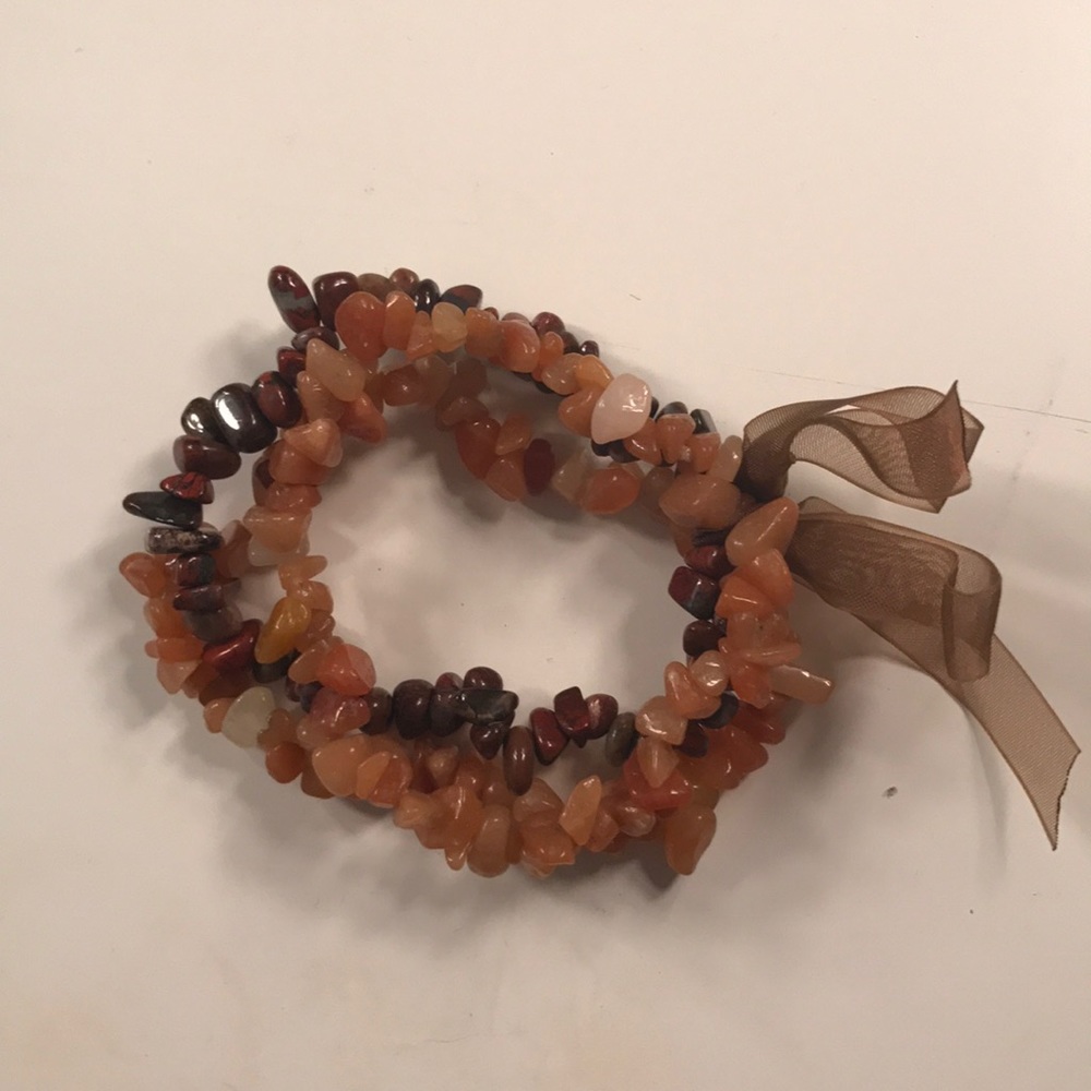 3 stretchy bracelets