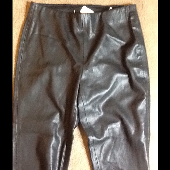 Zara high waist leather leggings NWT - Picture 3 of 8
